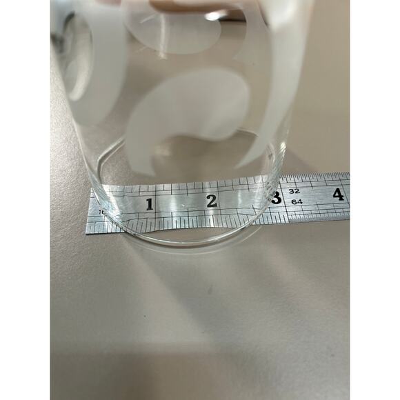 Bailey’s bar glass single etched bubble base - Irish Cream drink ware, barware - Picture 5 of 5